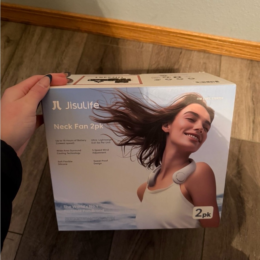 Jisulife Neck Fan 2pk